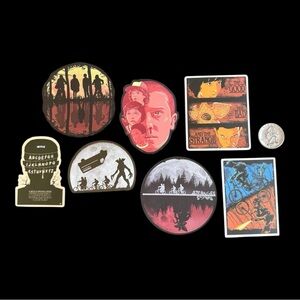 10 for $25 Stranger Things Set of 7 Stickers